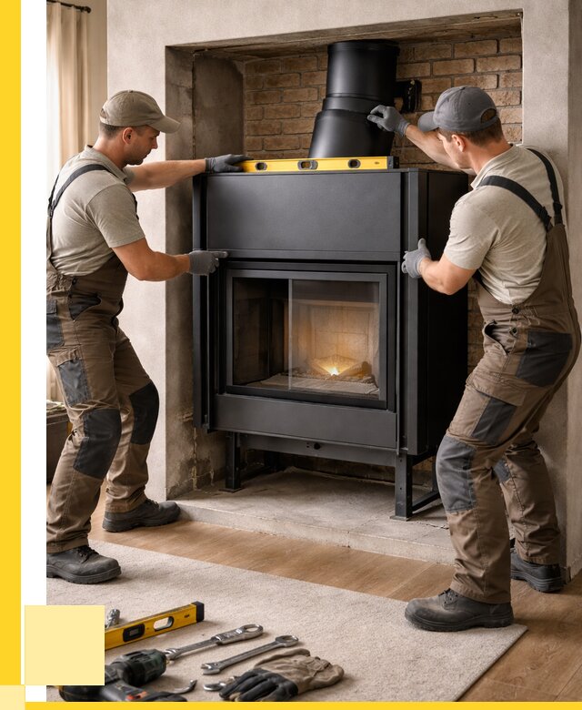 Установка каминных топок в Лесосибирске под ключ от 18747 р. | ЭриданЛсс