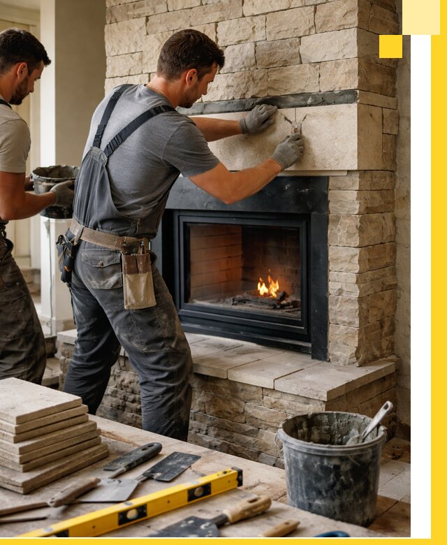 Проектирование и установка открытых каминов в Лесосибирске