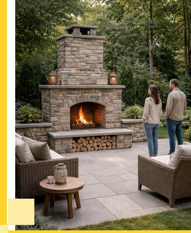 Уличные камины из кирпича в Лесосибирске от 156225 р. | ЭриданЛсс