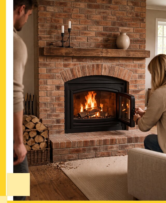 Кирпичные камины под ключ в Лесосибирске от 156225 р. | ЭриданЛсс