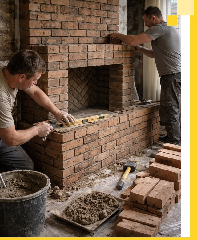 Изготовление и установка кирпичных каминов в Лесосибирске