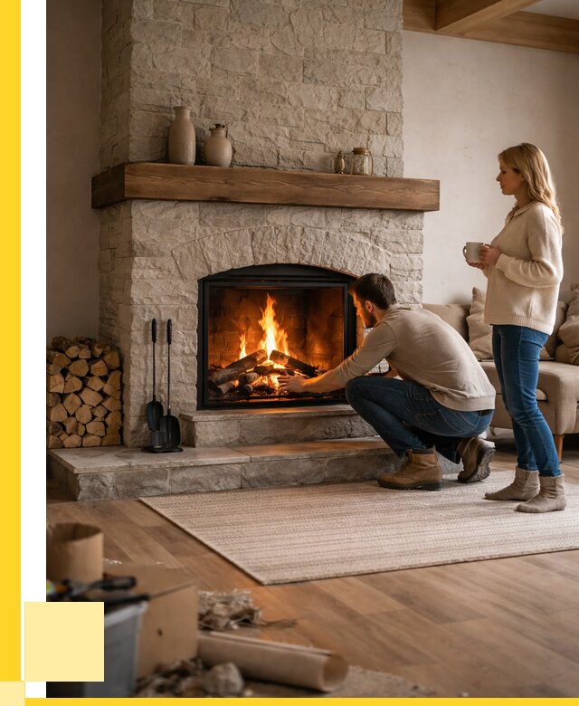 Камины для загородного дома в Лесосибирске от 364525 р., ЭриданЛсс