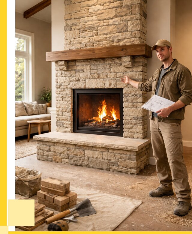 Камины под ключ в Лесосибирске от 187470 р. | ЭриданЛсс — установка