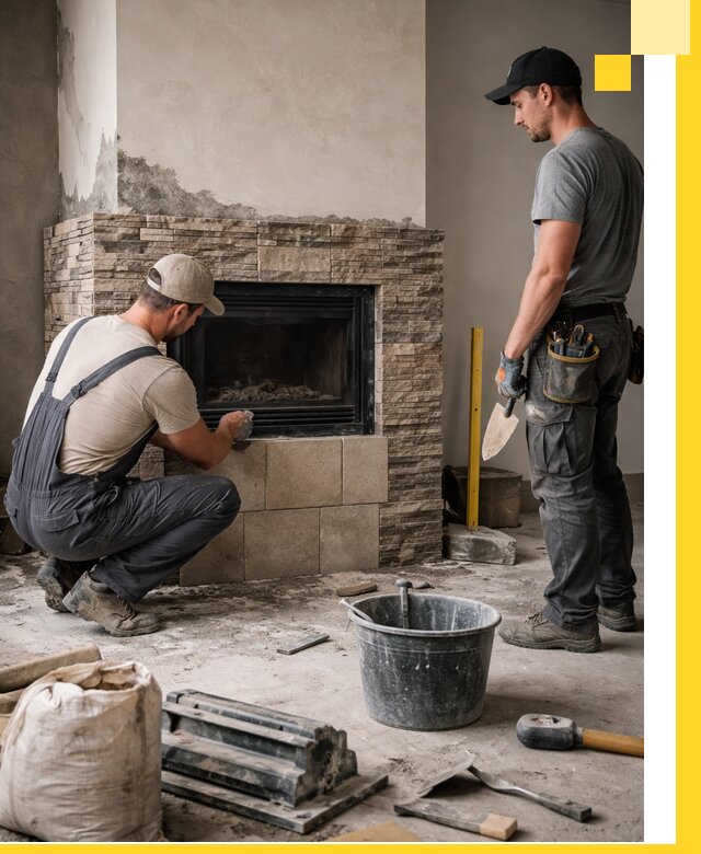 Камины под ключ в Лесосибирске: проект, изготовление и монтаж