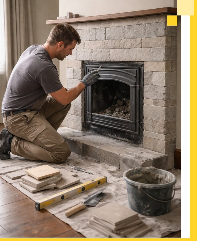 Профессиональный ремонт каминов в Лесосибирске восстановление и сервис