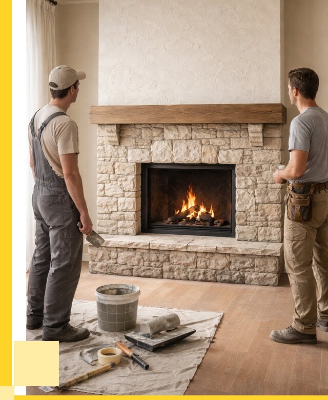 Отделка каминов в Лесосибирске от 6770 р. под ключ | ЭриданЛсс