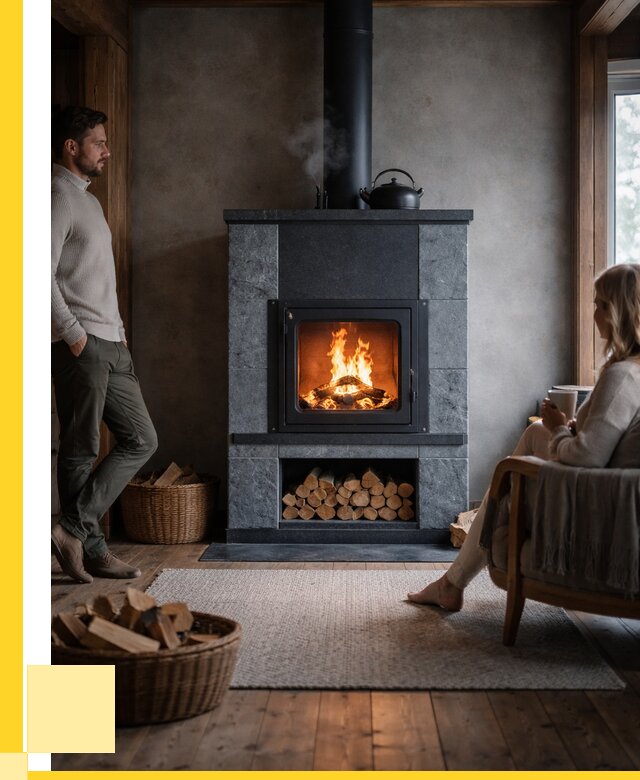 Каминопечи из кирпича в Лесосибирске под ключ от 124980 р., ЭриданЛсс