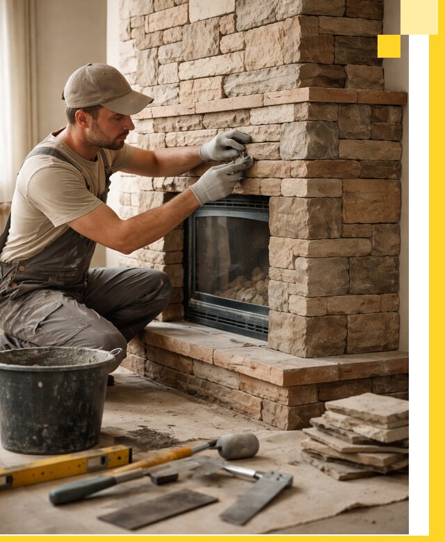 Проектирование и установка печей-каминов под ключ в Лесосибирске