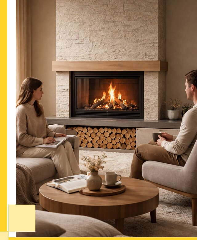 Камины со стеклом в Лесосибирске от 187470 р. | ЭриданЛсс — топки 3 стекла