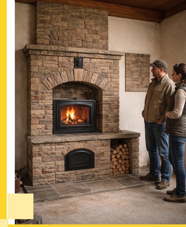 Кирпичная печь под ключ в Лесосибирске от 156225 р. | ЭриданЛсс