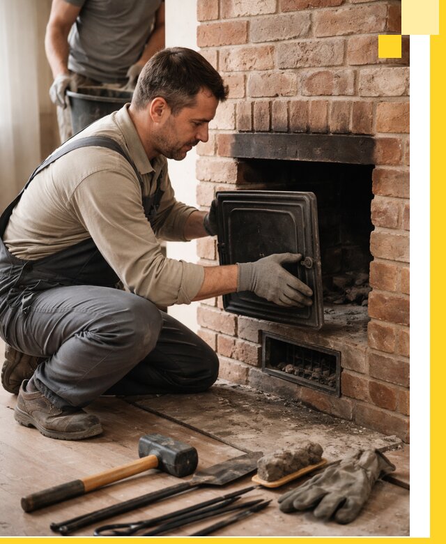 Ремонт печей в Лесосибирске с гарантией качества и безопасности