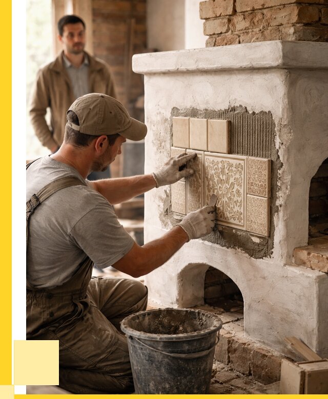 Отделка печей и банных печей в Лесосибирске от 36453 р. | ЭриданЛсс