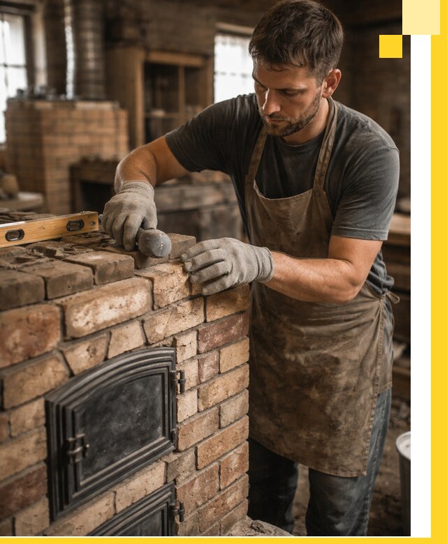 Изготовление печей на заказ в Лесосибирске с проектом и монтажом