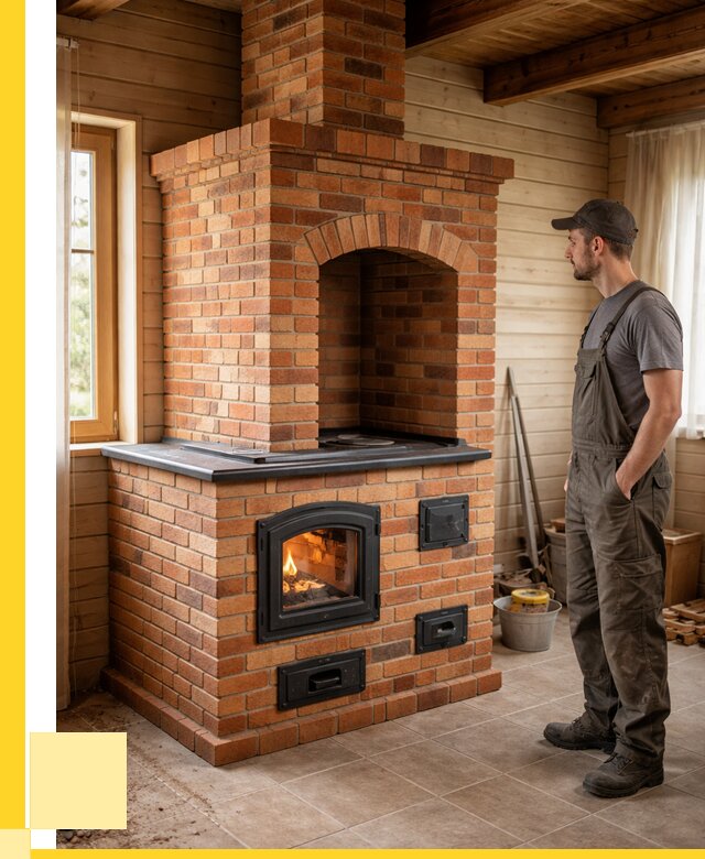 Кирпичные печи в Лесосибирске: купить от 156225 р. | ЭриданЛсс