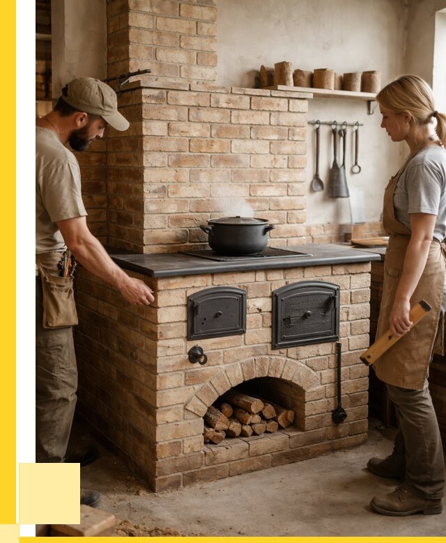 Варочно отопительные печи в Лесосибирске от 93735 р. | ЭриданЛсс