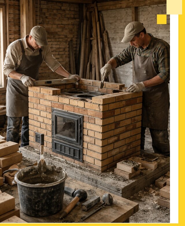 Изготовление и установка варочных печей под ключ в Лесосибирске