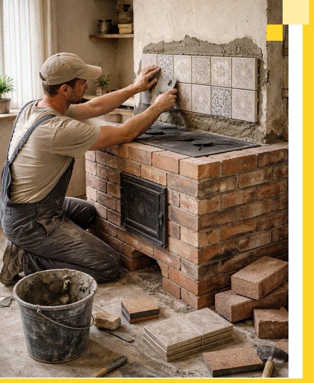 Печи с плитой на заказ монтаж гарантия и сервис в Лесосибирске