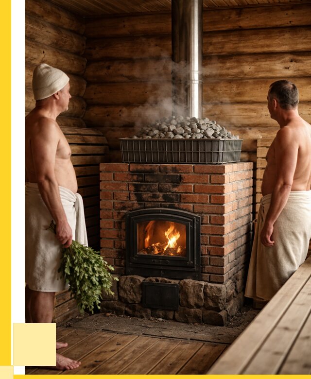 Печи для парной в Лесосибирске под ключ от 67698 р. - ЭриданЛсс