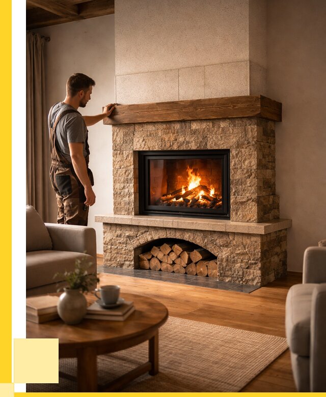 Печи камины для дома под ключ в Лесосибирске от 57283 р. | ЭриданЛсс