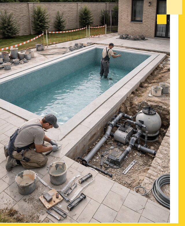 Строительство бассейнов под ключ в Лесосибирске: проекты и монтаж