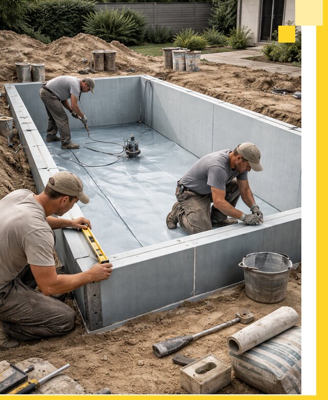 Профессиональный монтаж бассейнов под ключ в Лесосибирске с гарантией