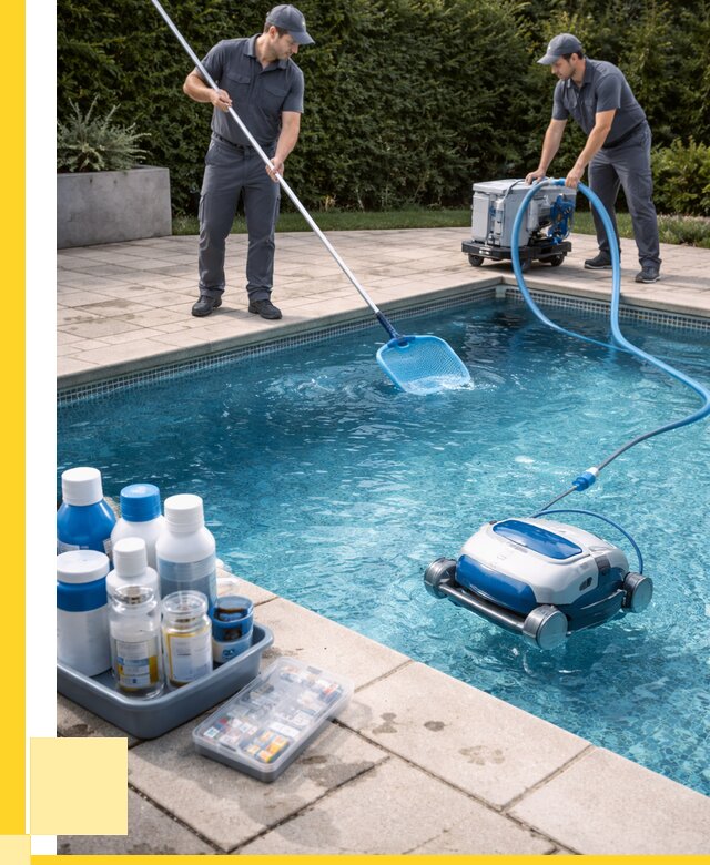 Чистка бассейнов в Лесосибирске роботами, от 4687 р. | ЭриданЛсс