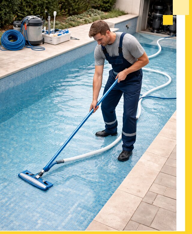 Профессиональная чистка бассейнов и фильтров в Лесосибирске под ключ