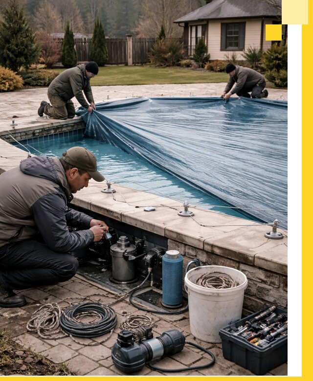 Консервация бассейнов в Лесосибирске: подготовка к длительному хранению