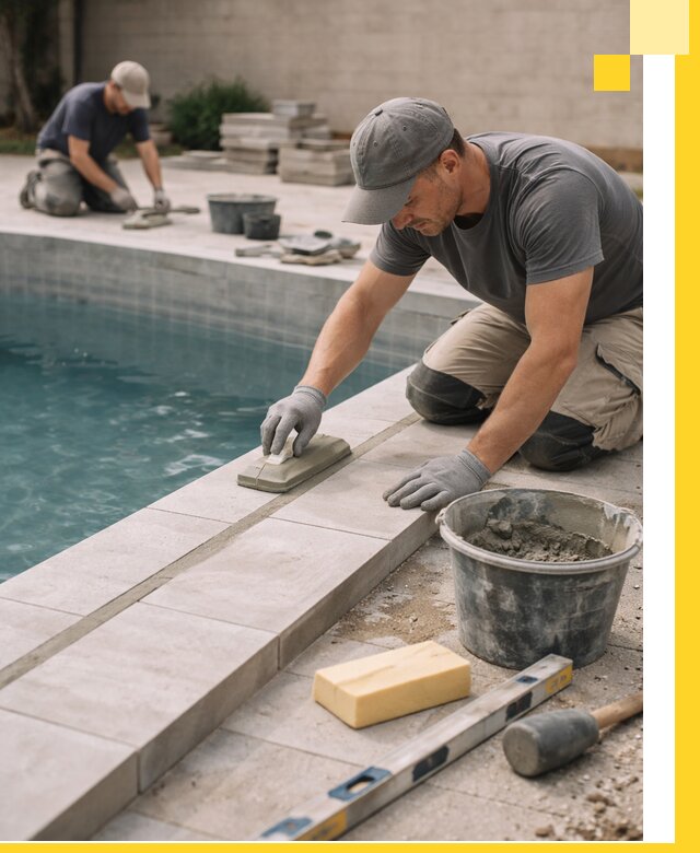 Отделка бассейнов в Лесосибирске: декоративная отделка и гидроизоляция