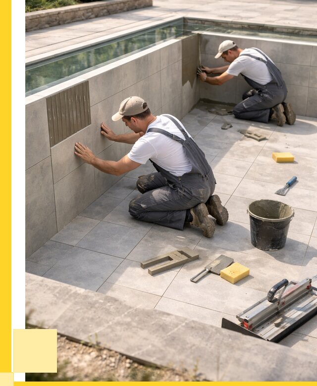 Облицовка бассейнов в Лесосибирске от 4687 р. под ключ | ЭриданЛсс