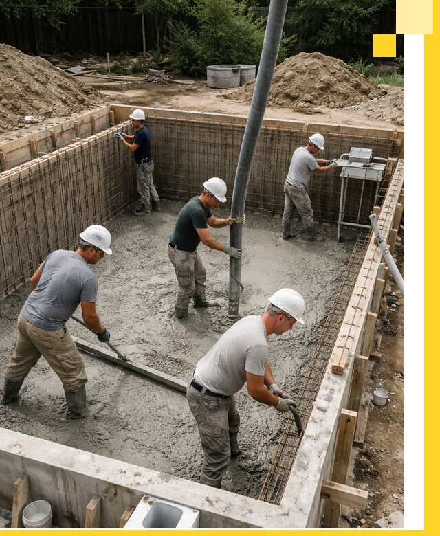 Строительство бетонных бассейнов под ключ в Лесосибирске