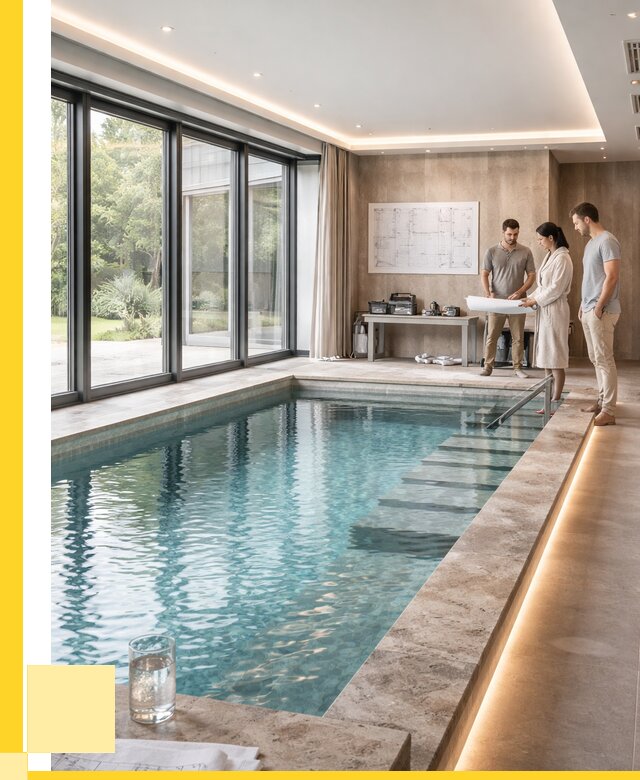 Закрытые бассейны под ключ в Лесосибирске от 2603750 р. | ЭриданЛсс