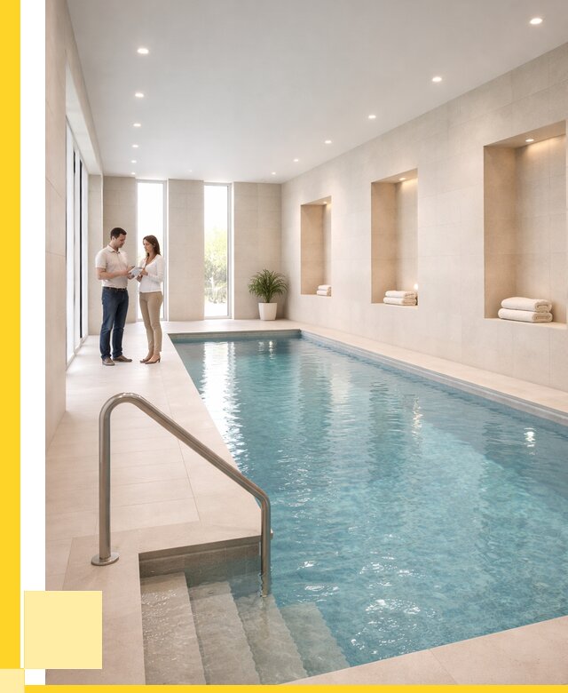 Бассейны в помещении под ключ в Лесосибирске от 1562250 р. | ЭриданЛсс