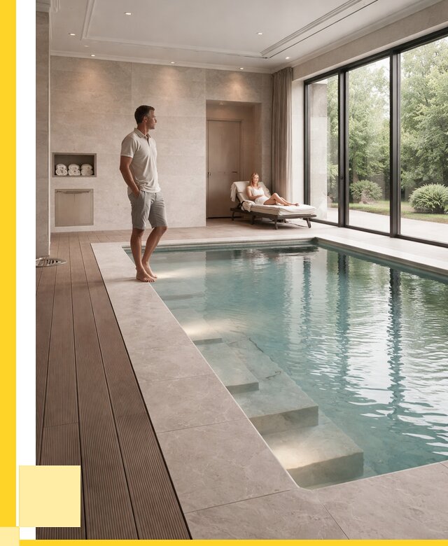 Бассейны в коттедже под ключ в Лесосибирске от 1249800 р. | ЭриданЛсс