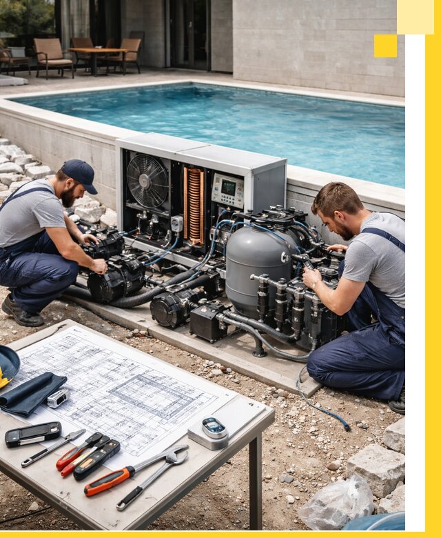 Проектирование и монтаж бассейнов с подогревом в Лесосибирске