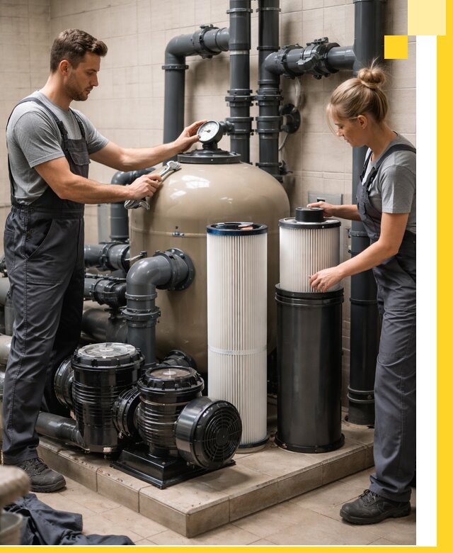 Фильтры и системы фильтрации для бассейнов в Лесосибирске