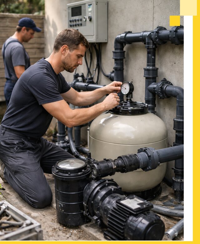 Поставка и монтаж фильтровального оборудования для бассейнов в Лесосибирске