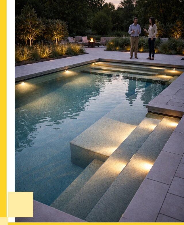 Освещение бассейнов в Лесосибирске под ключ от 26038 р. | ЭриданЛсс