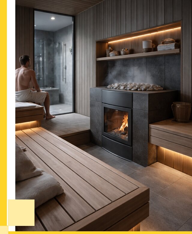 Проект сауны в частном доме в Лесосибирске от 36453 р. | ЭриданЛсс