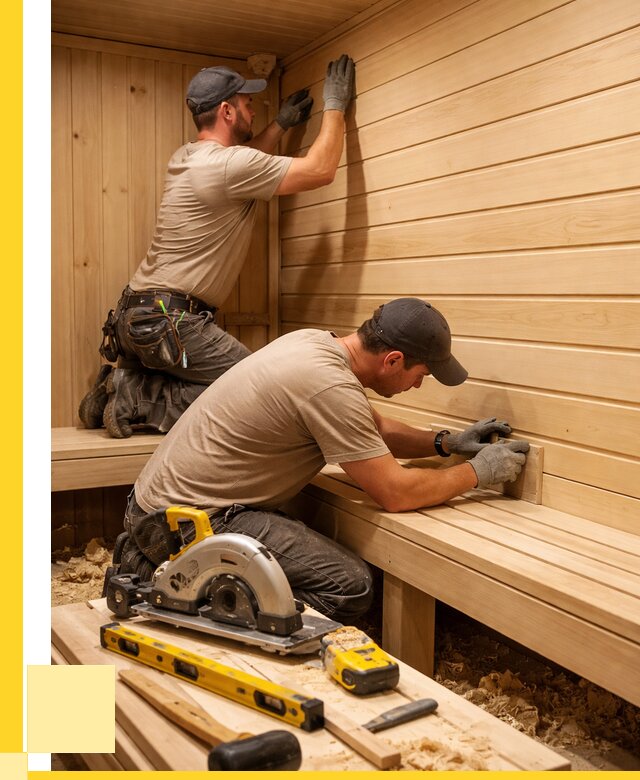 Обшивка саун вагонкой в Лесосибирске от 2604 р. | ЭриданЛсс