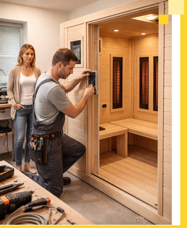 Инфракрасные сауны под ключ в Лесосибирске продажа и установка