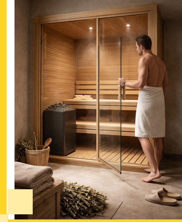 Купить мини сауны для дома в Лесосибирске от 72905 р. ЭриданЛсс