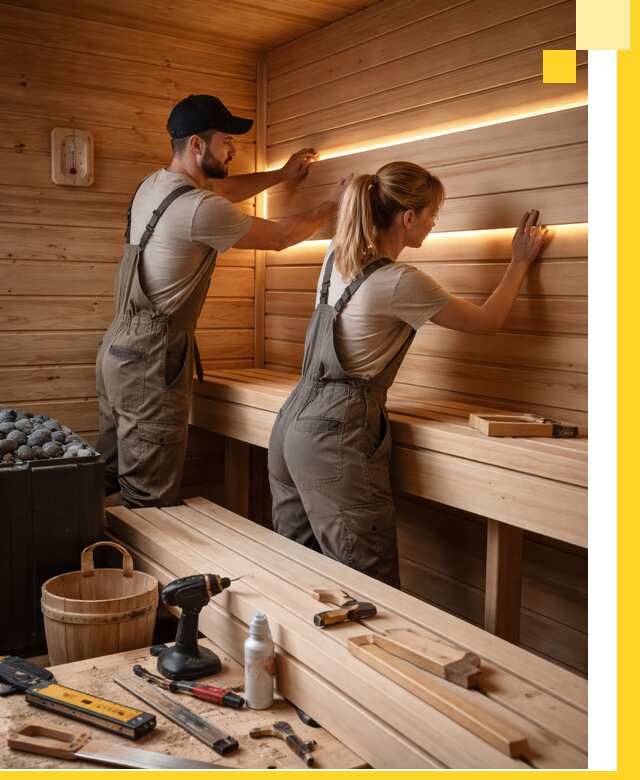 Дизайн саун и бань под ключ с индивидуальным проектом в Лесосибирске