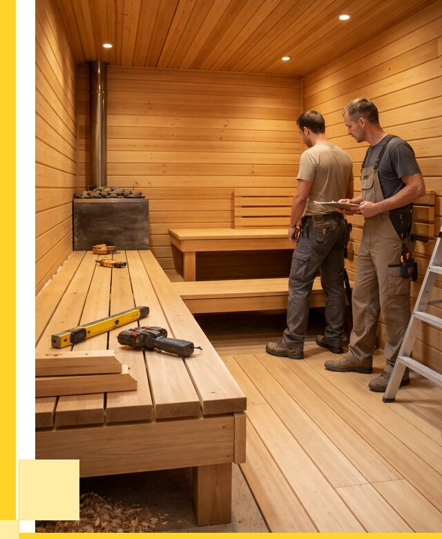 Отделка бань и саун в Лесосибирске по цене от 4687 р. | ЭриданЛсс