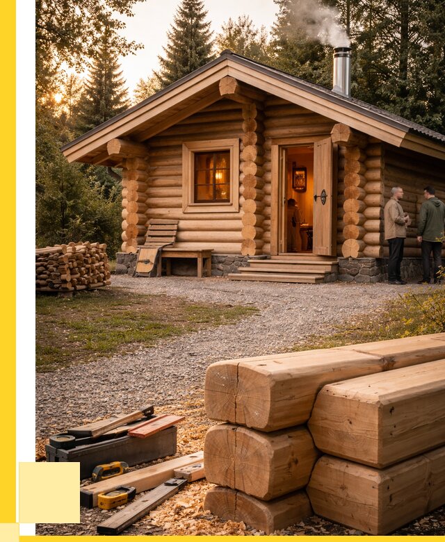 Строительство бань и комплексов в Лесосибирске от 468675 р.| ЭриданЛсс