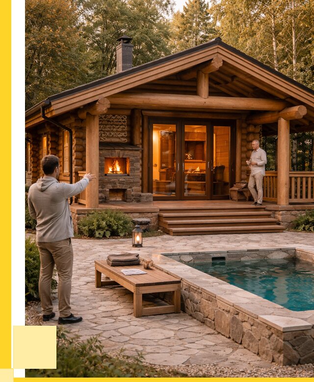 Проекты бань и хамам в Лесосибирске от 26038 р. | ЭриданЛсс