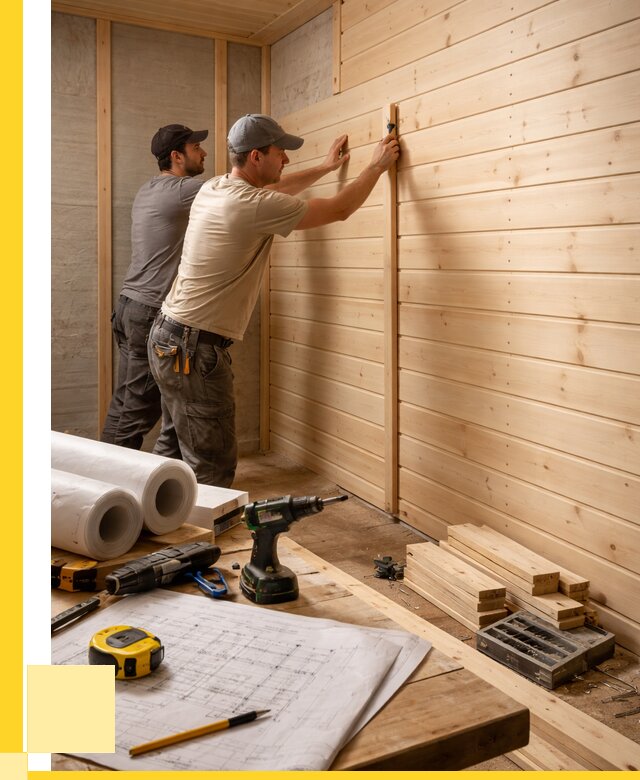 Обшивка бани вагонкой в Лесосибирске от 1250 р., ЭриданЛсс