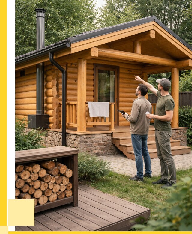 Бани для дачи под ключ в Лесосибирске от 260375 р. | ЭриданЛсс