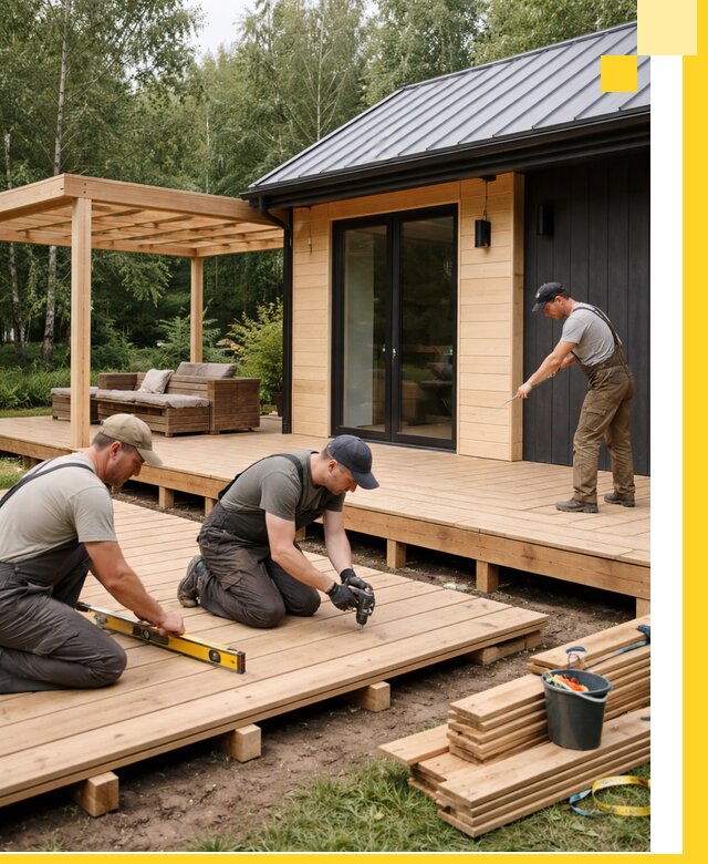 Строительство бань с террасой и бассейном под ключ в Лесосибирске