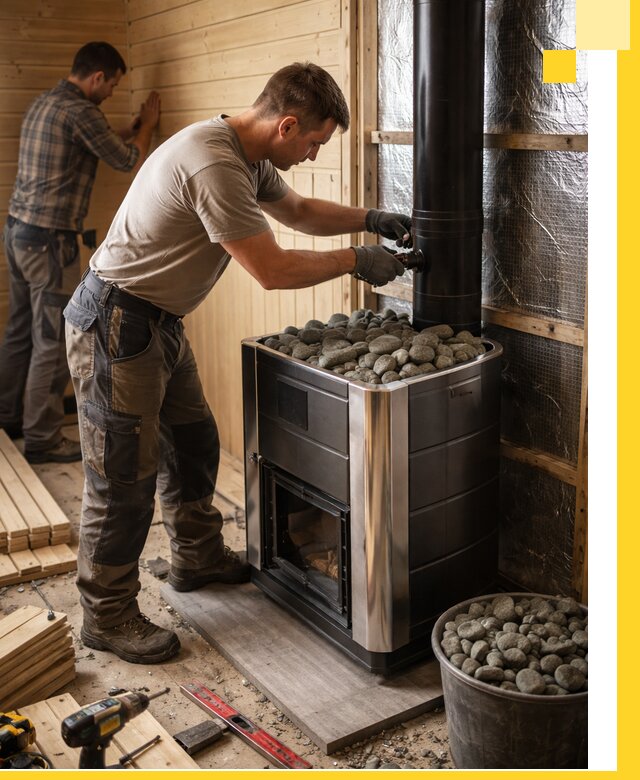 Проектирование и строительство парилок для бани в Лесосибирске под ключ